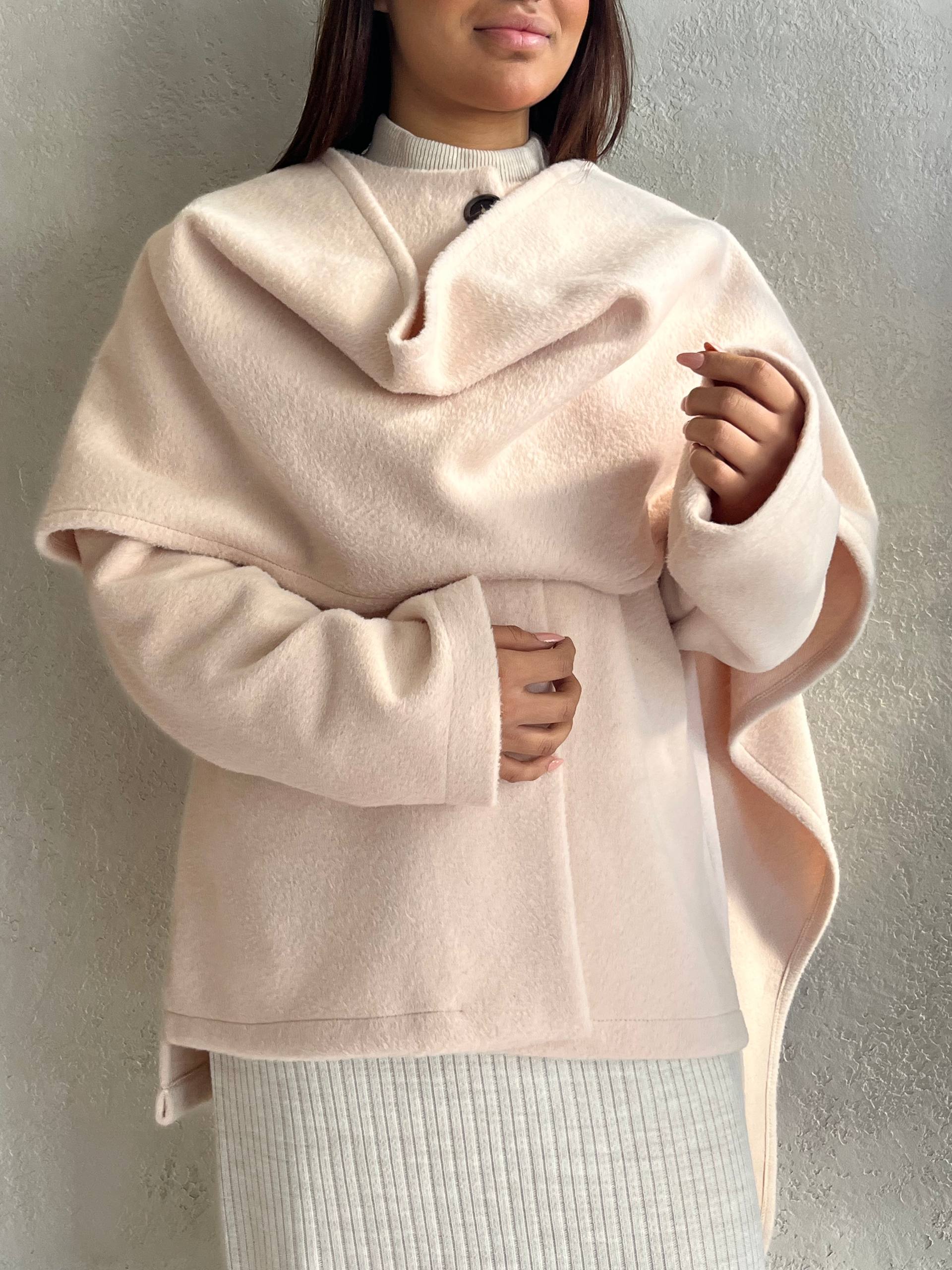 تصویر پالتو شالدار 0092 